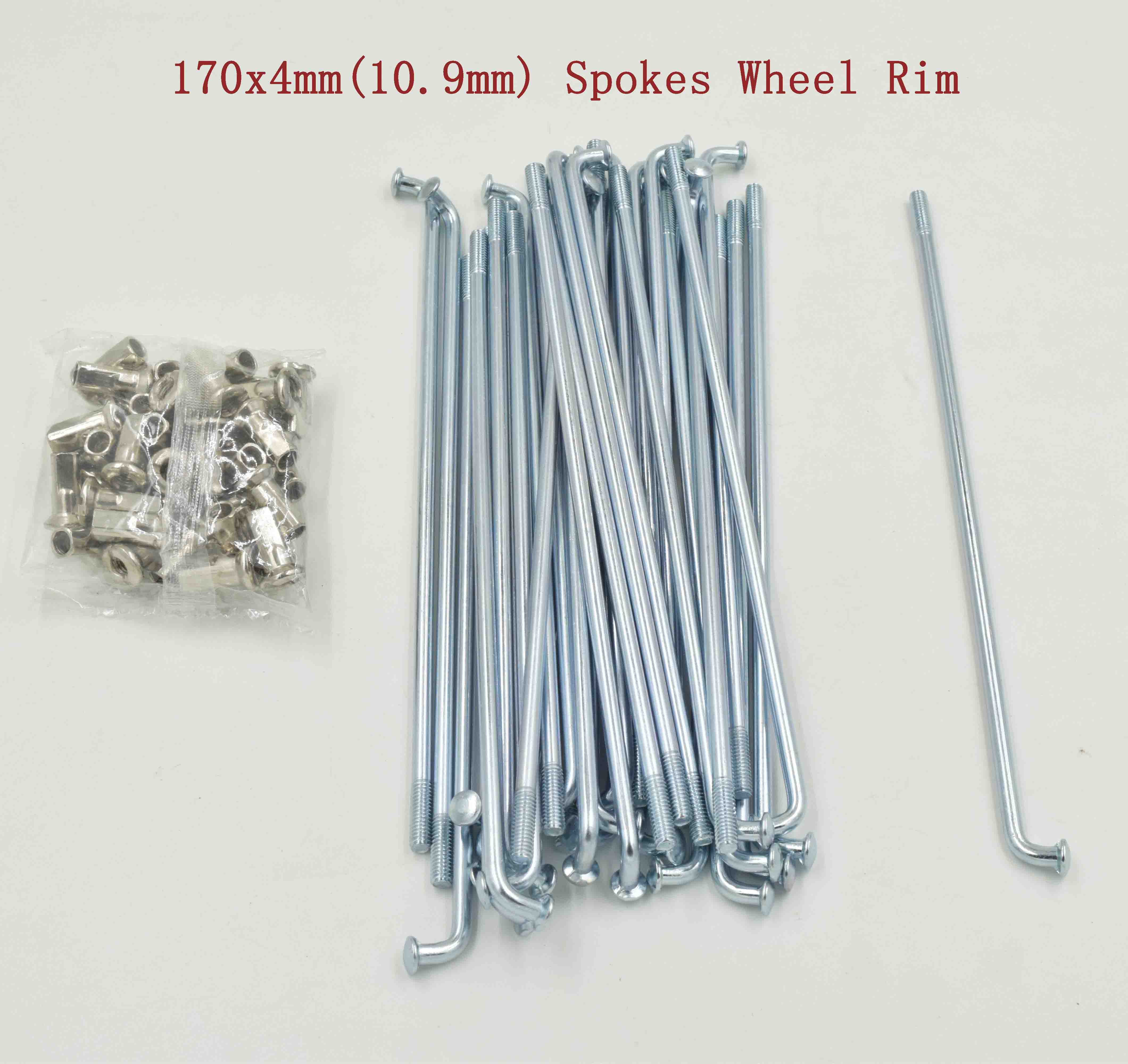 170x4mm(10.9mm) Spokes 